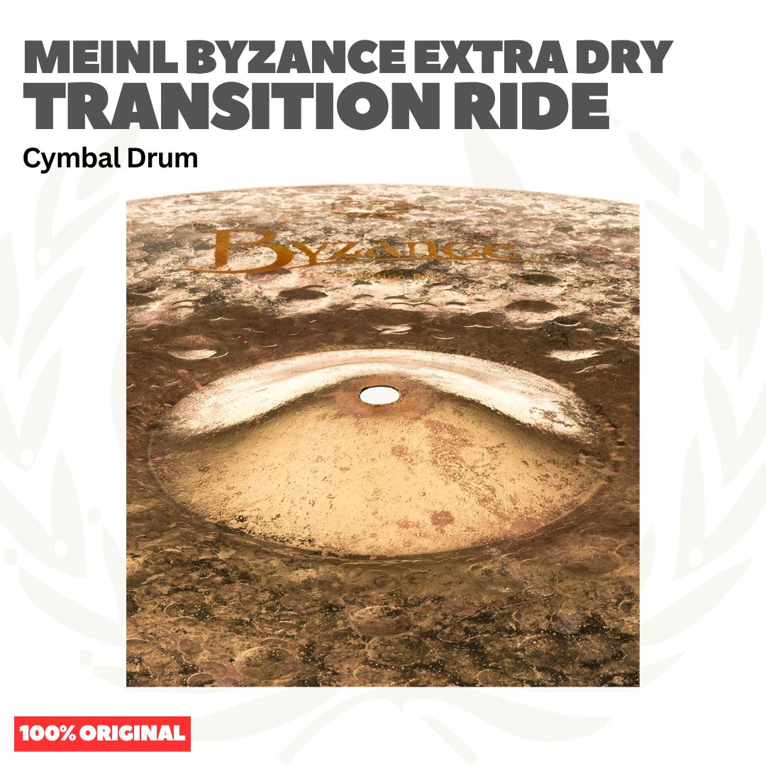 MEINL B21TSR Byzance Extra Dry Transition Ride Cymbal 21 inch - Simbal Drum