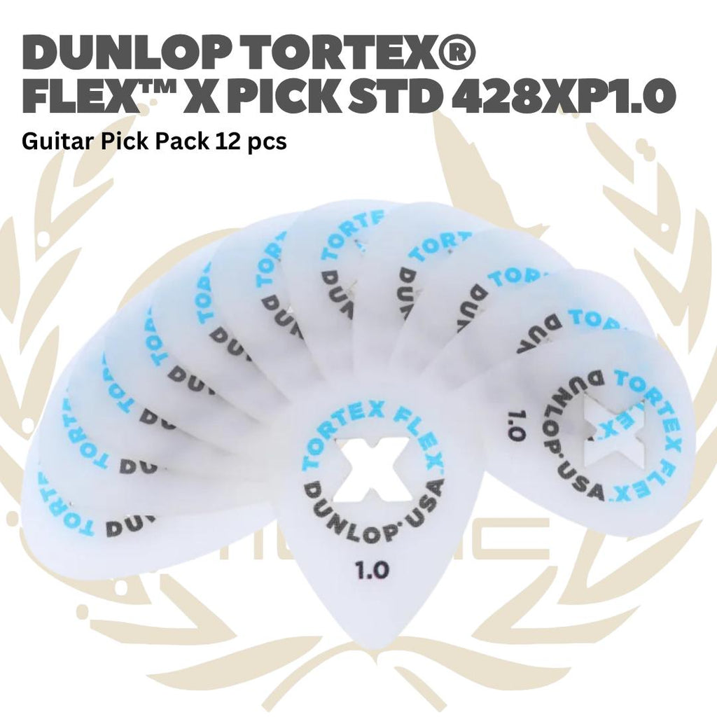 Dunlop Tortex Flex X Pick Standard Guitar Pick Pack 12 pcs - Pick Gitar