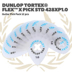 Dunlop Tortex Flex X Pick Standard Guitar Pick Pack 12 pcs - Pick Gitar