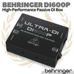 BEHRINGER ULTRA-DI DI600P High-Performance Passive DI Box | DI 600
