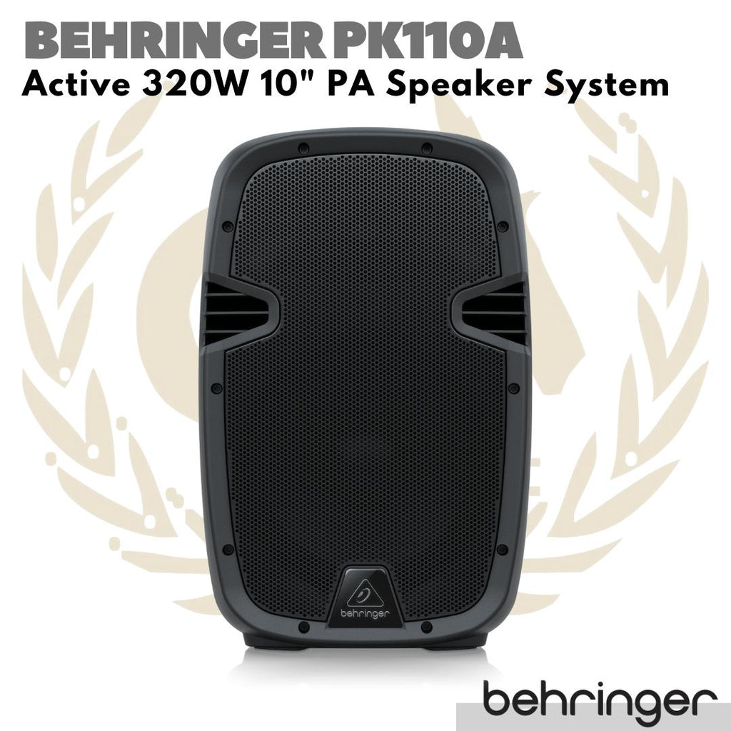 Behringer PK110A Active 320W 10 inch PA Speaker | Spiker Aktif PK110 A