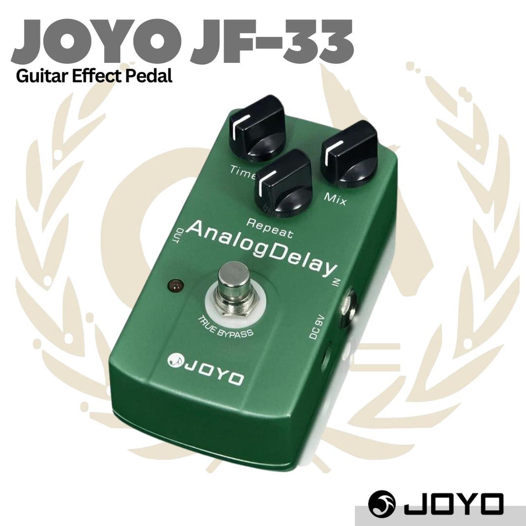 JOYO JF-33 ANALOG DELAY Guitar Effect Pedal - Efek Gitar