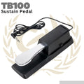 TB100 Pedal Sustain Piano Keyboard | TB-100