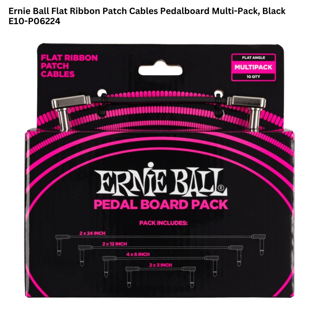 ERNIE BALL Right Angle Flat Ribbon Pedalboard | Kabel Jack Jumper