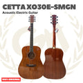 Cetta XO30E-SMGN Acoustic Electric Guitar - Gitar Akustik Elektrik dengan Preamp XO-30E-SMGN