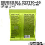 ERNIE BALL 2221 Regular Slinky Electric Guitar Strings 10-46 | Senar