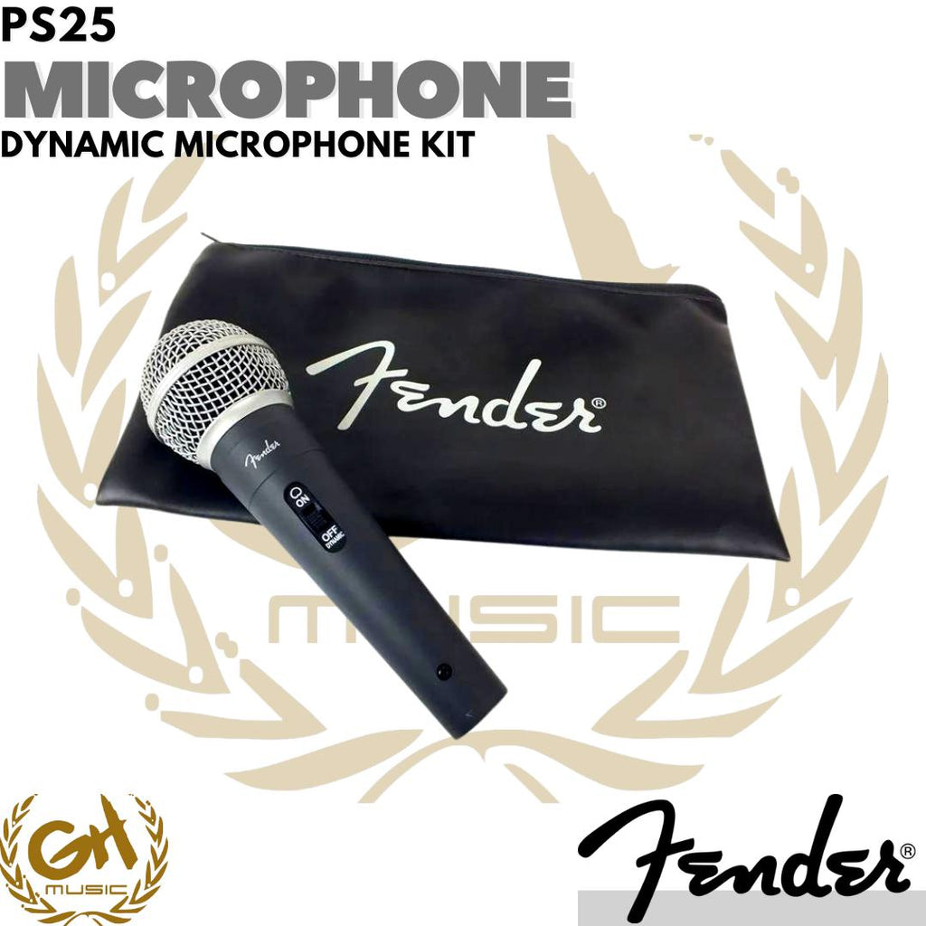 Fender P-52S Dynamic Microphone Kit - MIKROFON P52 s