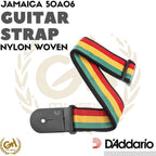 D'ADDARIO JAMAICA 50A06 NYLON WOVEN GUITAR STRAP