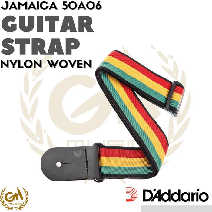 D'ADDARIO JAMAICA 50A06 NYLON WOVEN GUITAR STRAP