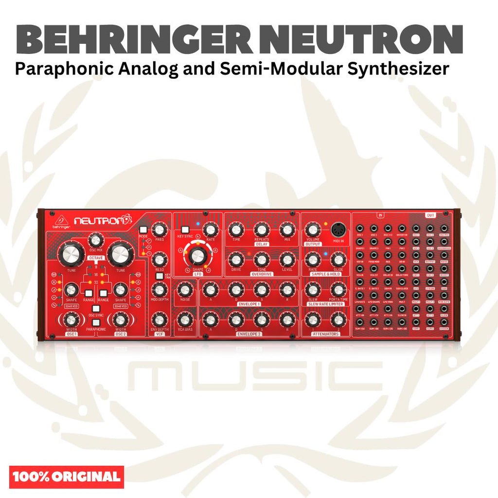 Behringer NEUTRON Paraphonic Analog and Semi-Modular Synthesizer