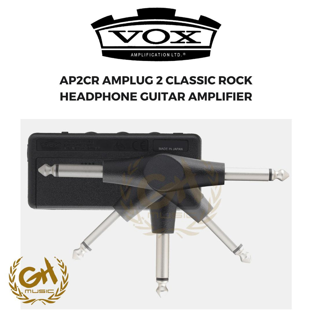 VOX AP2CR - AMPLUG 2 CLASSIC ROCK HEADPHONE GUITAR AMPLIFIER