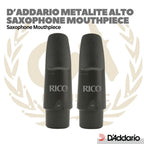 D'addario Metalite Alto Saxophone Mouthpiece