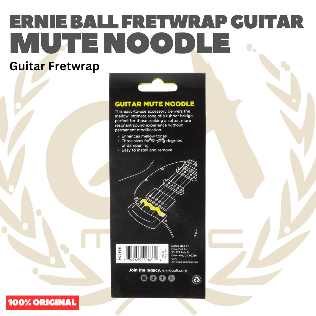 Ernie Ball Fretwrap Guitar Mute Noodle - Gitar String Dampener Peredam Senar