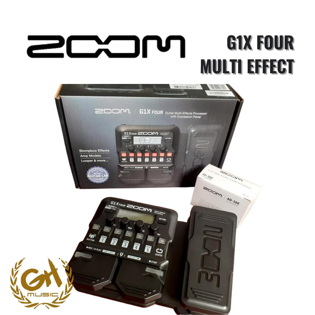 MULTI EFEK ZOOM G1X FOUR