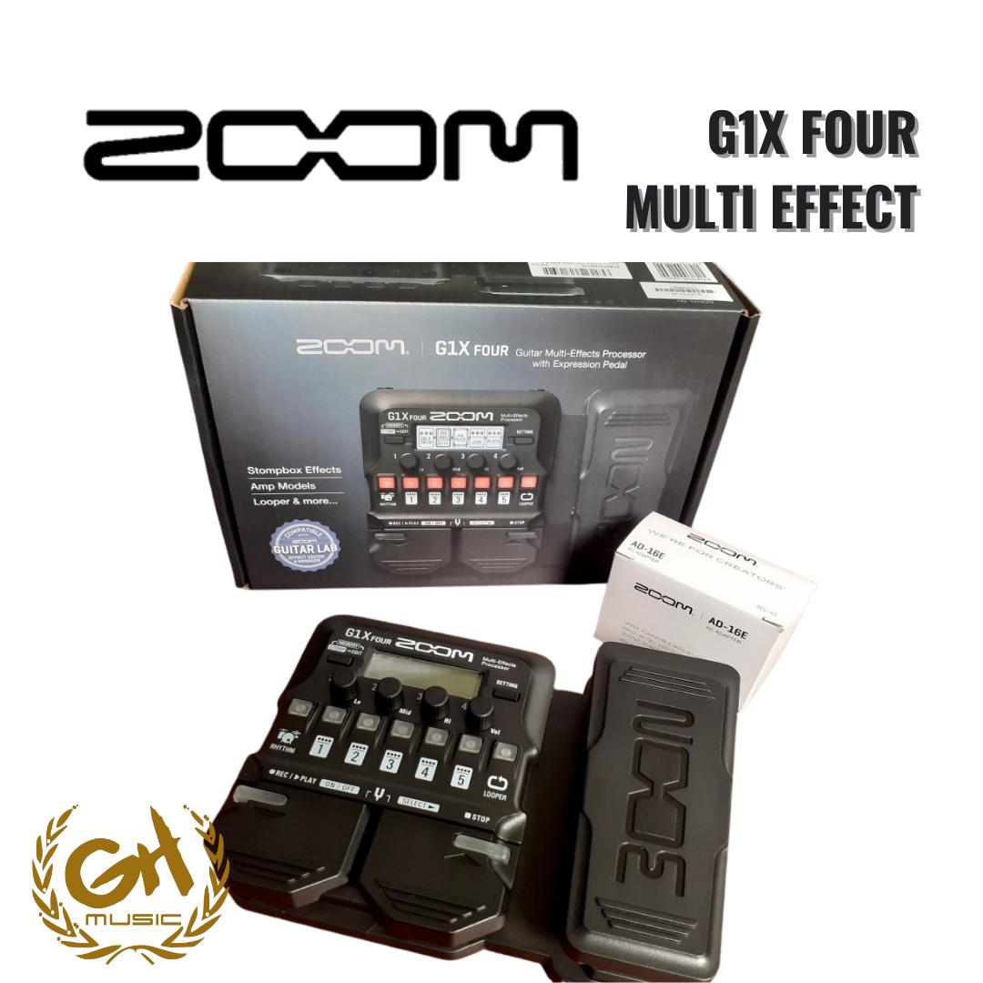 MULTI EFEK ZOOM G1X FOUR