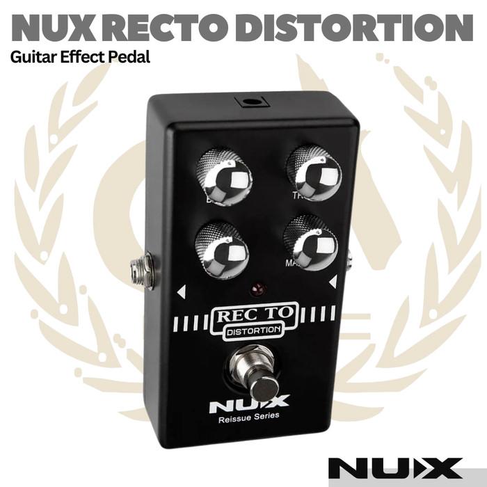 NUX RECTO Distortion Guitar Effect Pedal - Efek REC TO Gitar