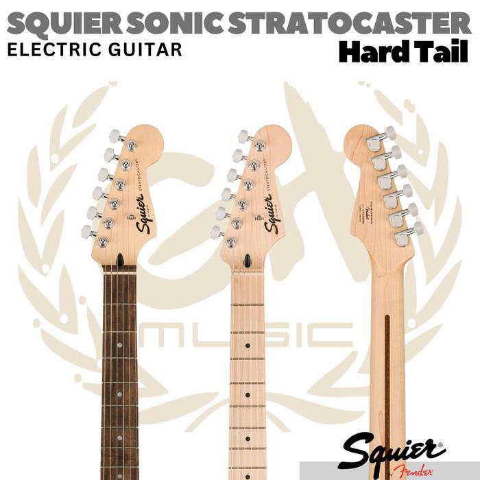 SQUIER SONIC STRATOCASTER SSS HT Electric Guitar | Gitar Elektrik - TORINO RED