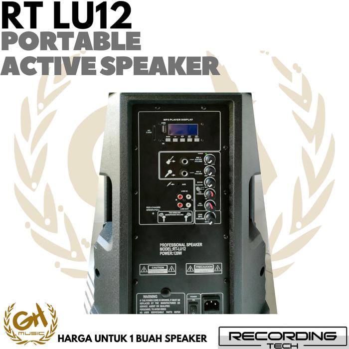 RECORDING TECH RT LU12 PORTABLE ACTIVE SPEAKER | AMPLIFIER