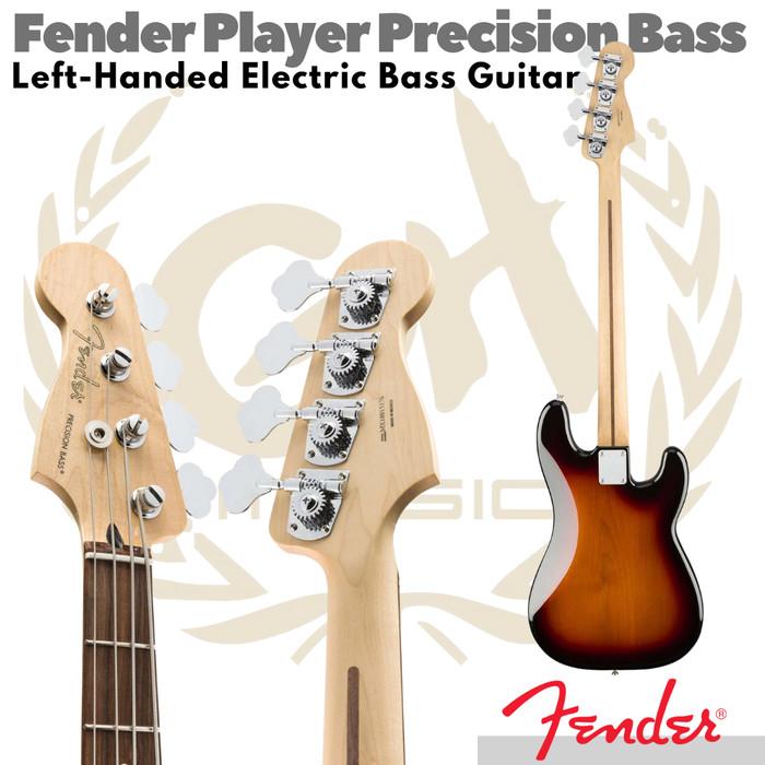 FENDER PLAYER PRECISION Left Handed Electric Bass Guitar