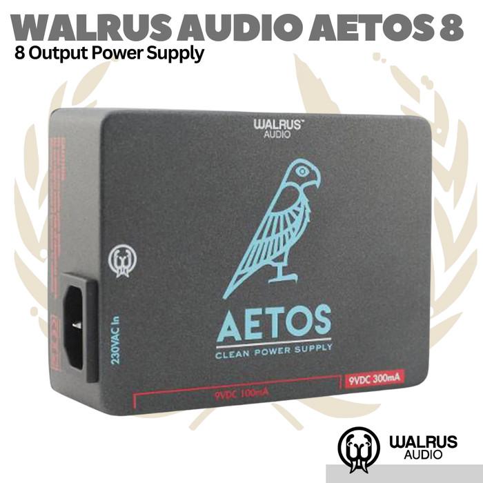 Walrus Audio Aetos 8-output Power Supply V2 - Adaptor Efek Multi