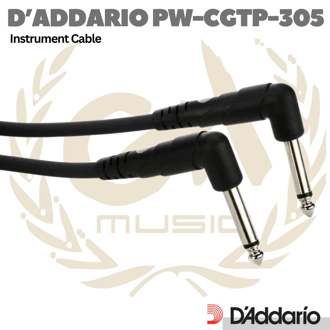D'addario PW-CGTP-305 3 Pack Effect Patch Cable - Kabel Jumper Efek Pedal Isi 3