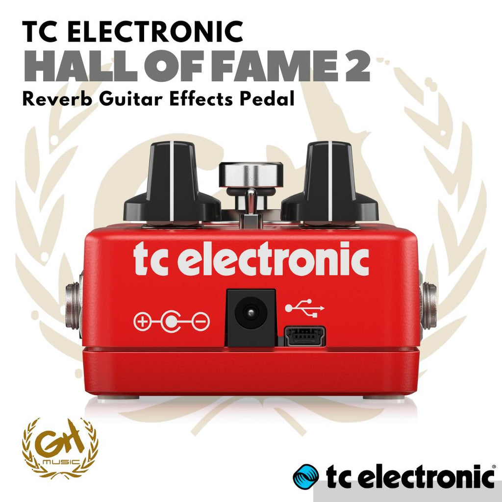 TC ELECTRONIC HALL OF FAME 2 REVERB Pedal Effect Guitar | Efek Gitar