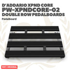 D'Addario PW-XPNDCORE-02 XPND Core Double Row Pedalboard - Pedal Board for Guitar Bass Effects