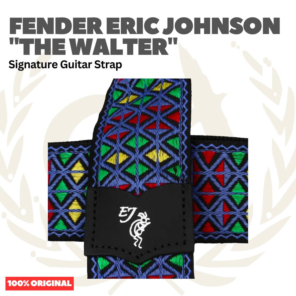 Fender Eric Johnson "The Walter" Signature Guitar Strap - Stre p Gitar Bass
