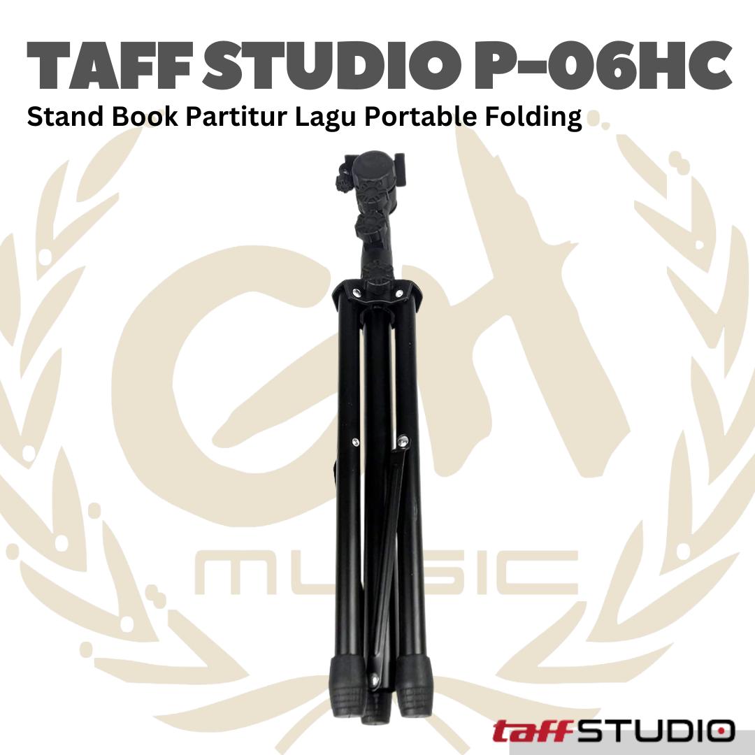 P-06HC Stand Partitur Musik Portable Folding Music Sheet Orchestra P-06HC - Stand Book P06HC Stand Lipat P 06HC