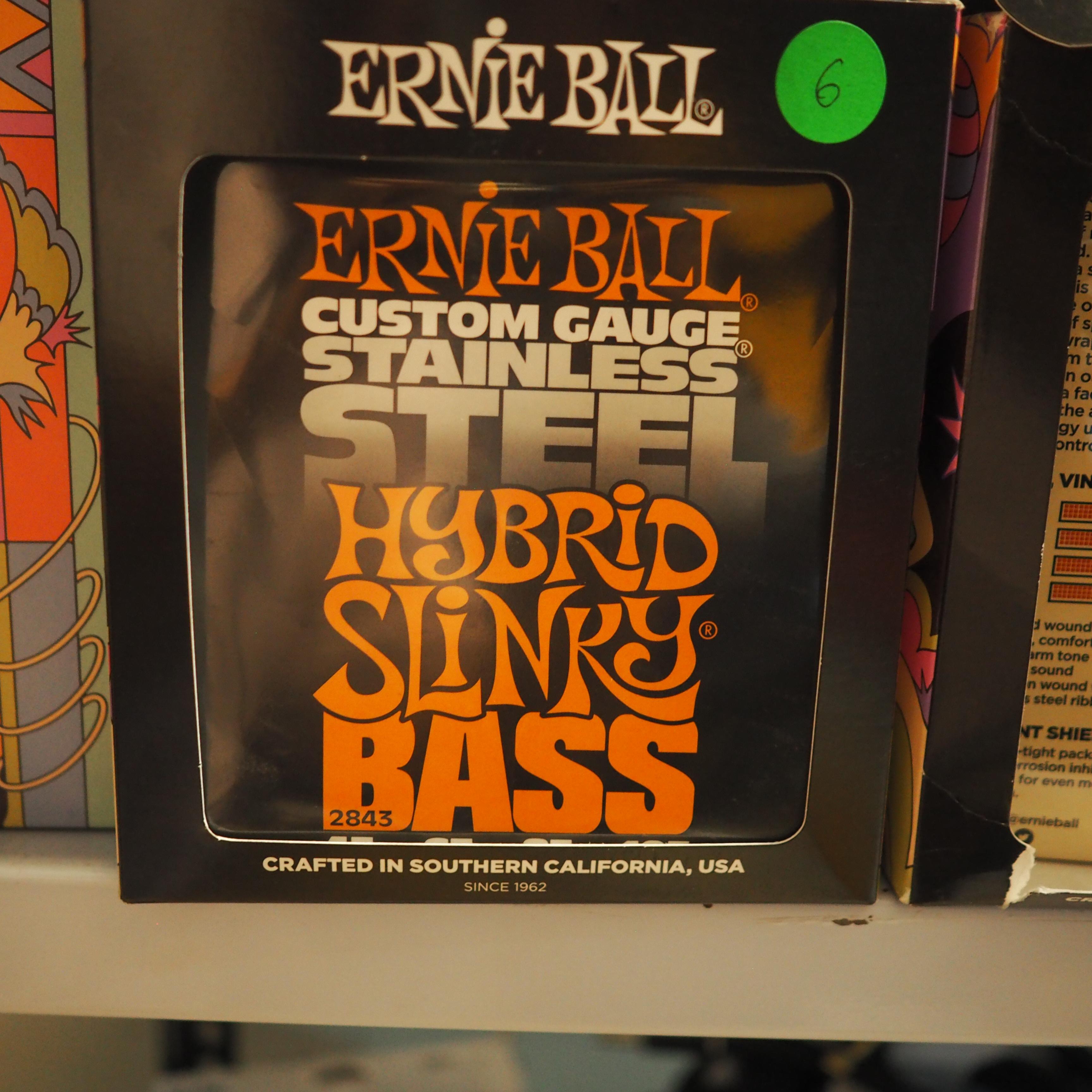 ERNIE BALL 2843 HYBRID SLINKY STAINLESS STEEL 45-105 | SENAR BASS
