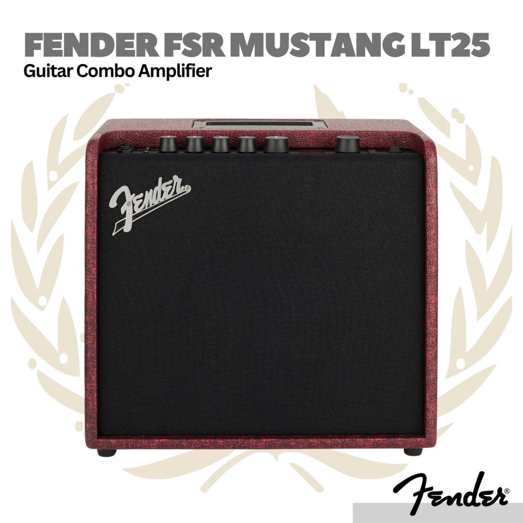 Fender Mustang LT25 Guitar Combo Amplifier - Ampli Gitar Elektrik