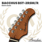 BACCHUS BST-2RSM/R ELECTRIC GUITAR - GITAR ELEKTRIK BACCHUS BST2RSM ROSEWOOD FINGERBOARD