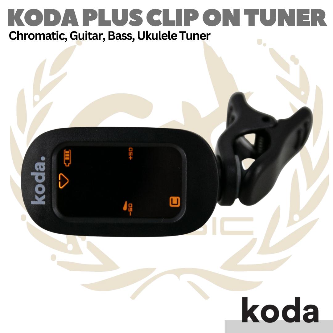 koda Plus Clip On Rechargeable Tuner ONE - Tuner Jepit Gitar, Bass,