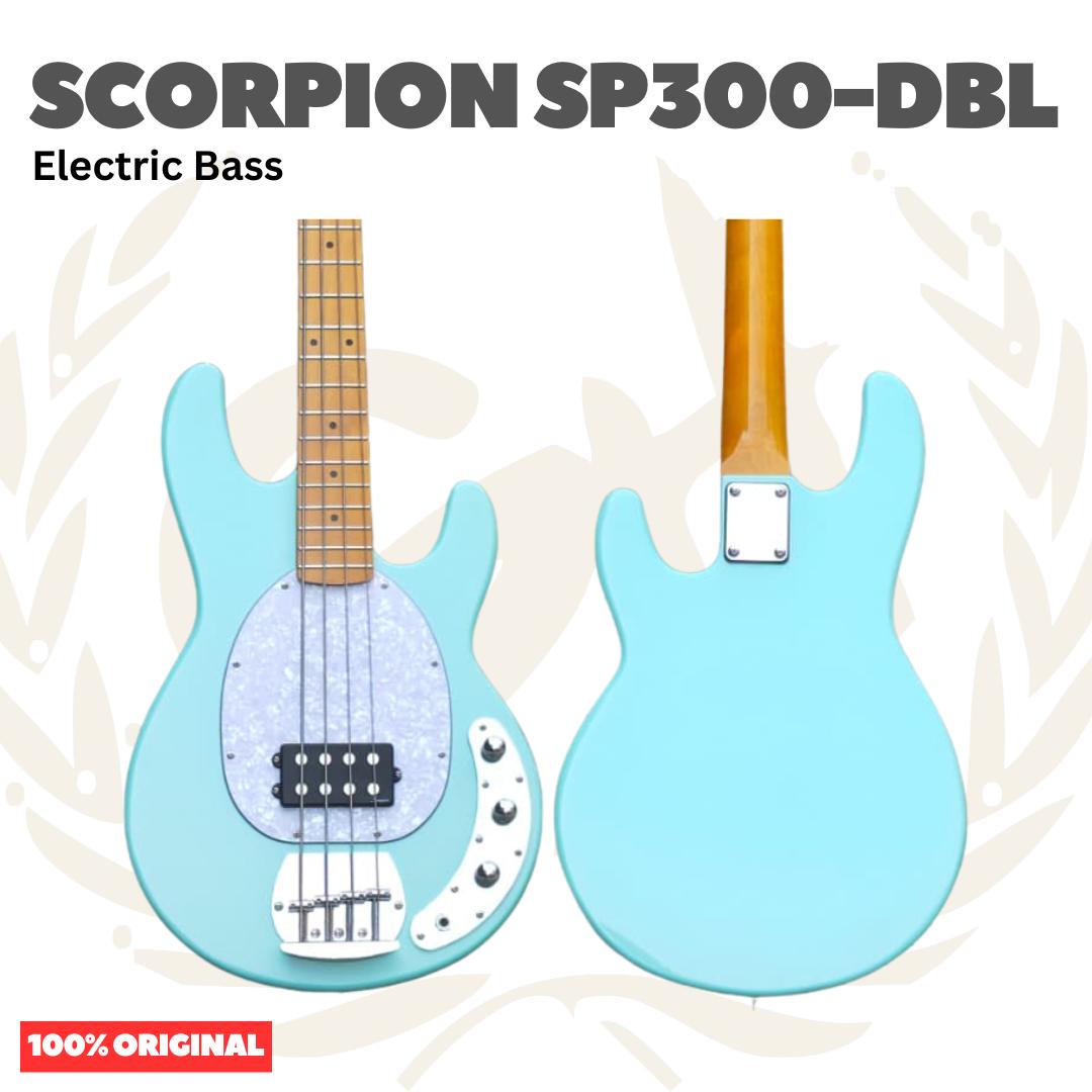 Scorpion SP300-DBL Electric Bass Guitar - Bass Listrik