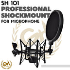 PROFESSIONAL SHOCK MOUNT SHOCKMOUNT FOR MICROPHONE SH 101