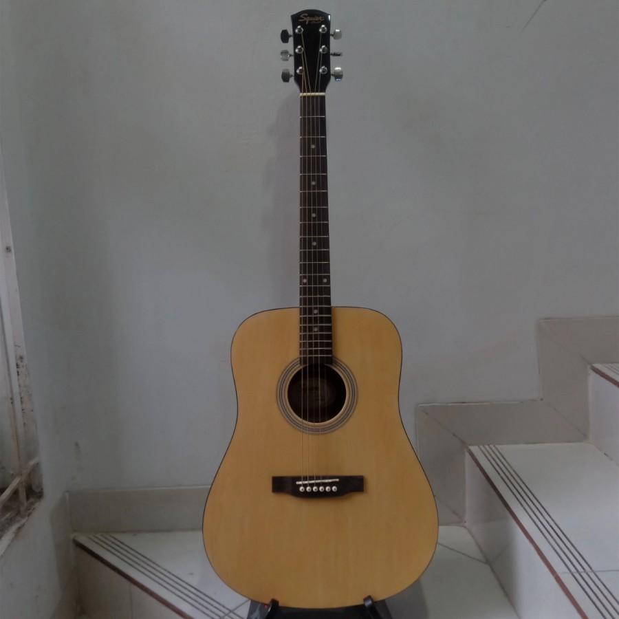 Gitar Akustik Squier Fender SA-150 Black
