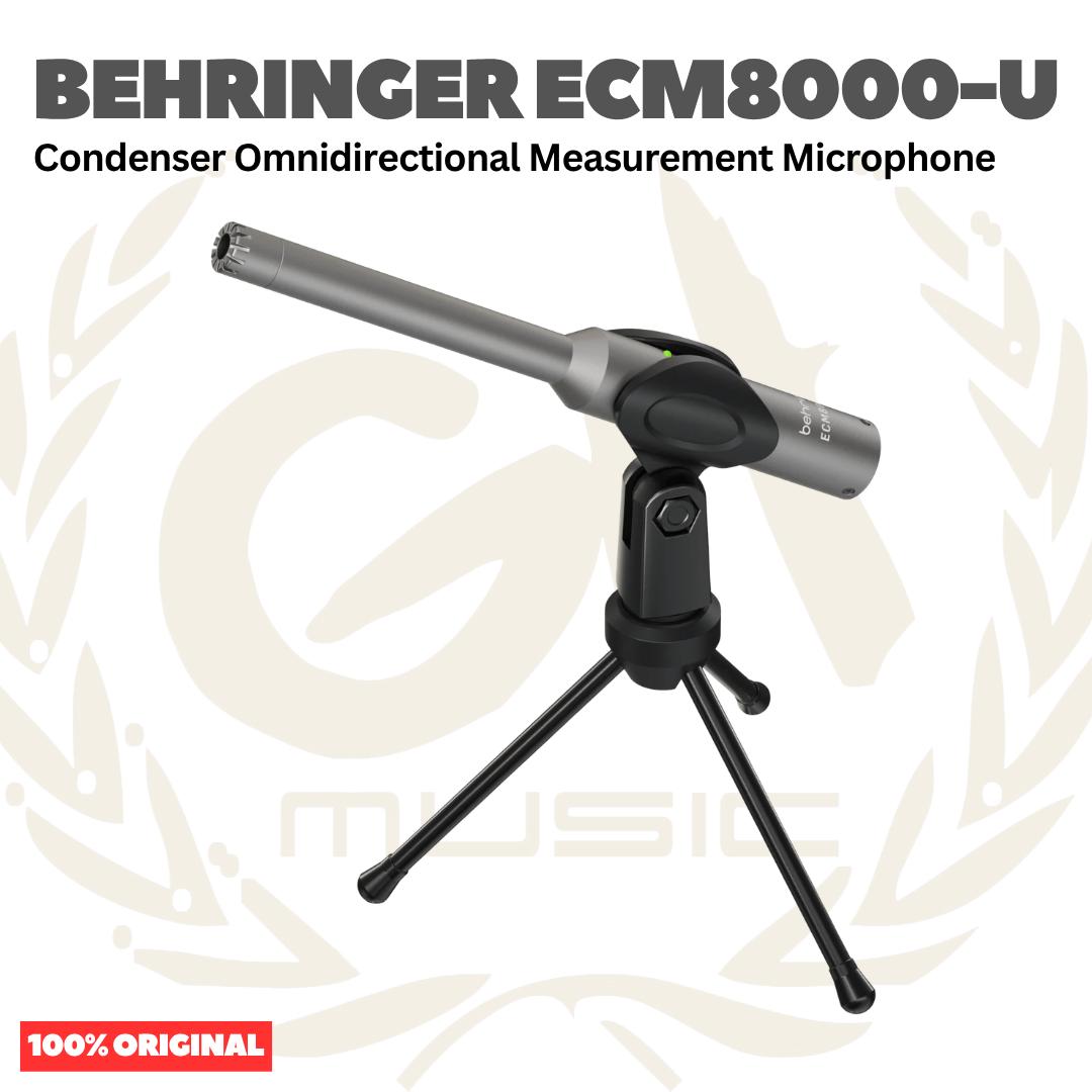 Behringer ECM8000-U Condenser Omnidirectional Measurement Microphone - Mik Kondensor
