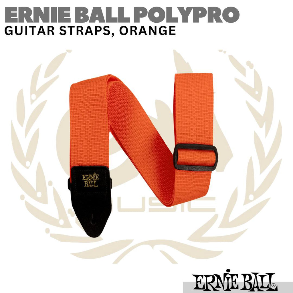 Ernie Ball PolyPro Guitar Strap - Strap Gitar Poly Pro