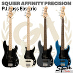 Squier Affinity Series Precision PJ Bass Guitar, Maple FB