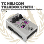 TC Helicon Talk Talkbox Synth - Efek Gitar Bass Pedal