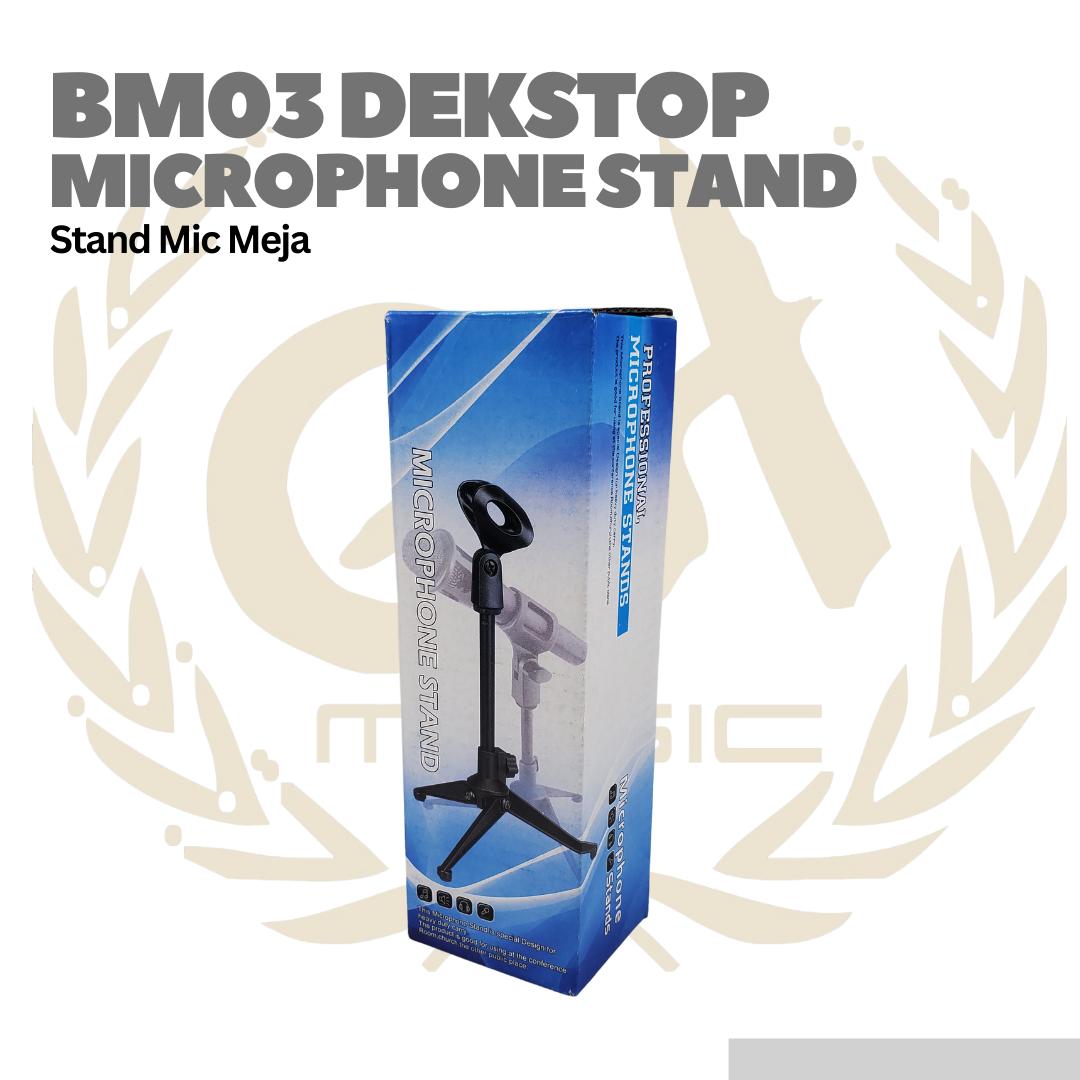 BM-03 Desktop Microphone Stand - Stand Meja
