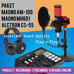 MAONOCASTER AU-AM100, MAONO MH601 - PODCAST, KARAOKE ONLINE, RECORDING