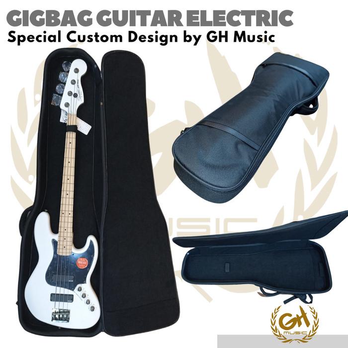 GIGBAG BASS ELECTRIC by GH MUSIC | Gig Bag Tas Gitar Softcase
