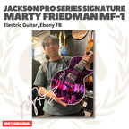 Jackson Pro Series Signature Marty Friedman MF-1 w/Signed Electric Guitar - Gitar Listrik Elektrik MF1 Signature