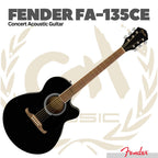 Fender FA-135CE Concert Acoustic Guitar - Gitar Akustik