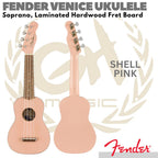 FENDER VENICE Soprano Ukulele Hardwood FB