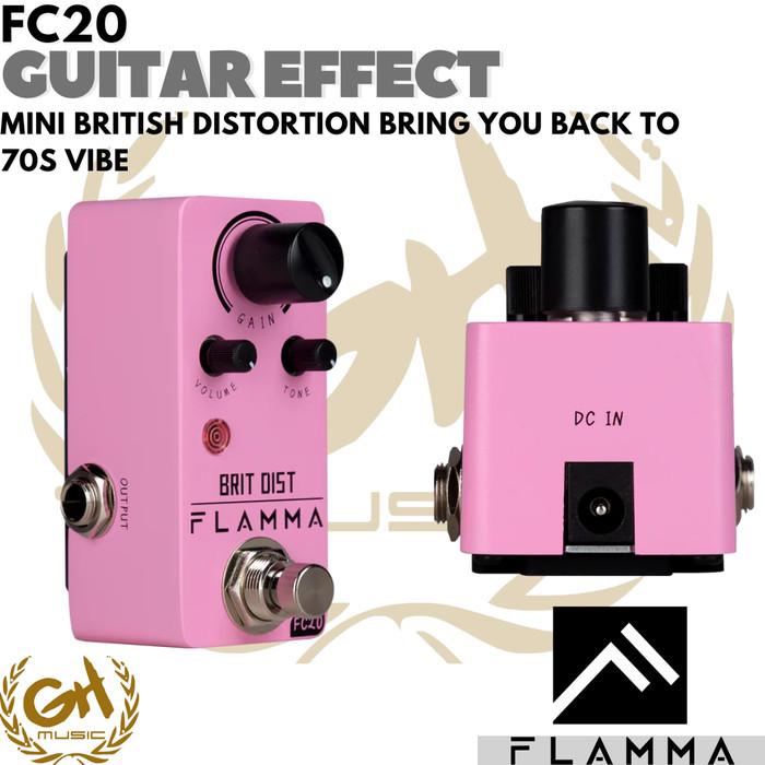 FLAMMA FC20 British Distortion - Efek Gitar