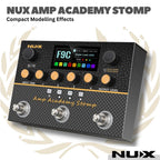 NUX AMP ACADEMY STOMP COMPACT MODELLING EFFECTS - EFEK FOOTSWITCH