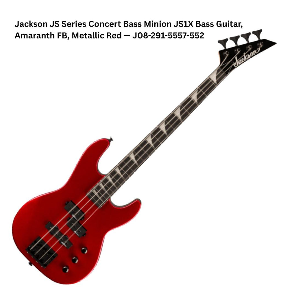 Jackson JS Series Concert Bass Minion JS1X Electric Bass Guitar - Bass Listrik Elektrik