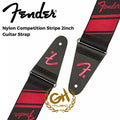 Fender Nylon Competition Stripe 2inch Guitar Strap-